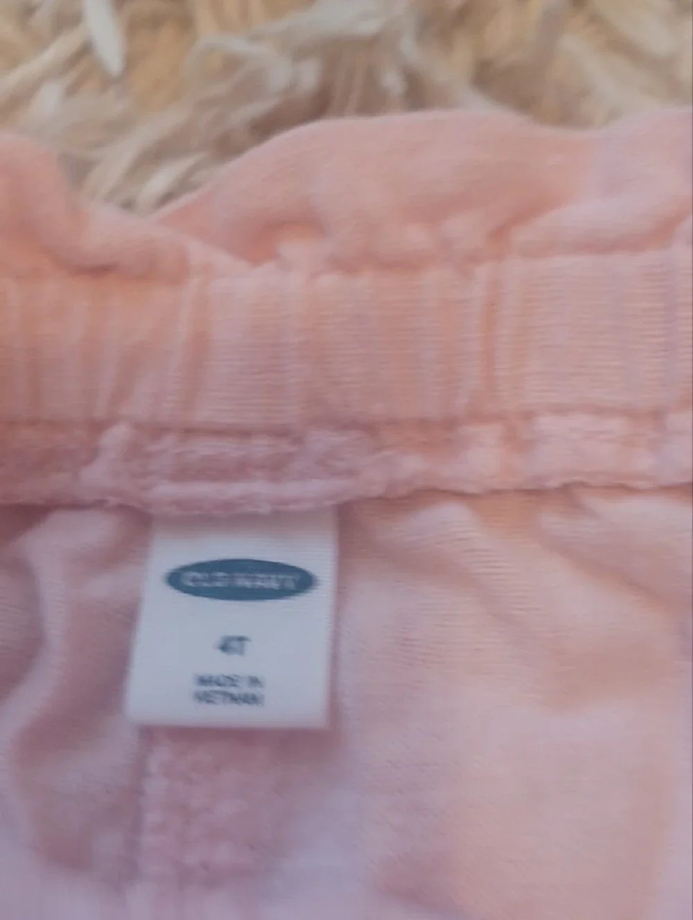 Old Navy Light Pink High-Waist Casual Drawstring Shorts